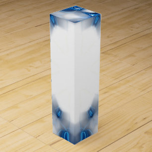 Blue Diamonds Wine Box