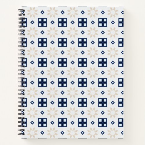 Blue dice notebook