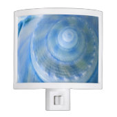 Blue Digital Seashell Bathroom Set Nightlight (Front)