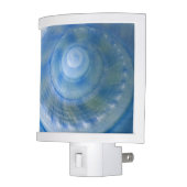 Blue Digital Seashell Bathroom Set Nightlight (Left)