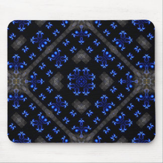 Blue Dimensions Pattern Mousepad