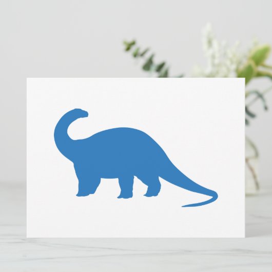 Blue Dinosaur (Standing Front)