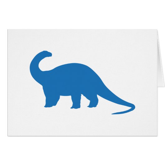 Blue Dinosaur (Front Horizontal)
