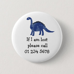 Blue Dinosaur, Child emergency, saftey Button