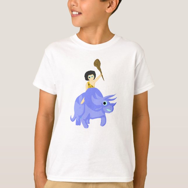 Blue Dinosaur T-Shirt (Front)