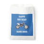 Blue Dirt Bike Birthday Party Gift Favor Bags