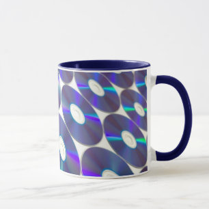 Blue Disc Mug