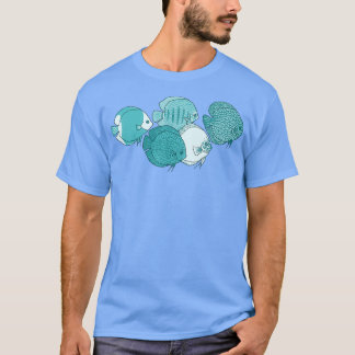Blue Discus 2 T-Shirt