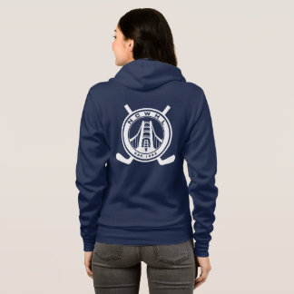 Blue Division Zip Hoodie