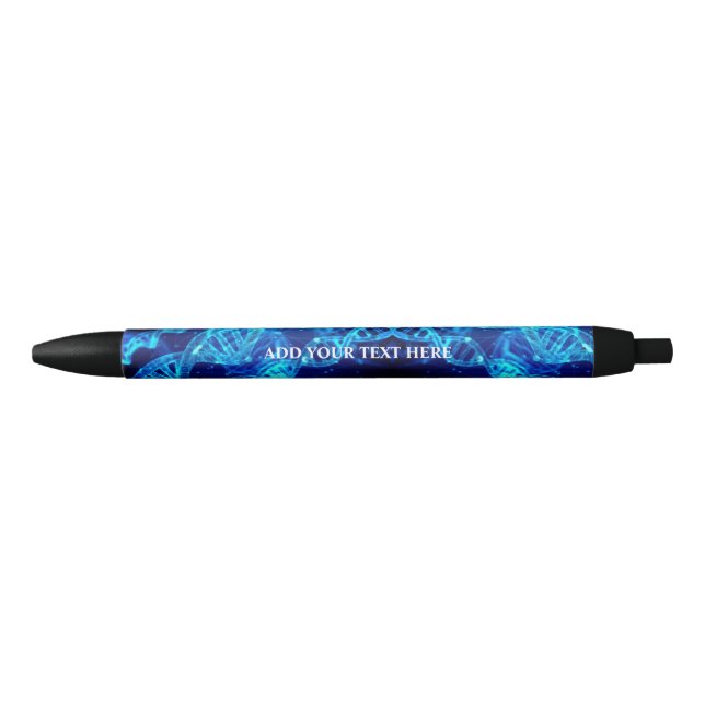 Blue DNA Strands  Pen (Front)