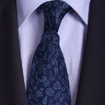 Blue Doctors, Healthcare Professionals Doodle Neck Tie<br><div class="desc">Both whimsical and conservative,  this pattern of healthcare themed doodles makes an ideal gift for doctors,  physicians,  physician assistants,  nurse practitioners,  EMTs or medical students. Enhance the giving by including matching socks.</div>
