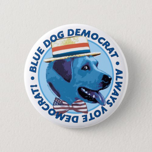 Blue Dog Democrat Button 