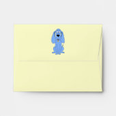 Blue Dog. Hound. Envelope (Back (Top Flap))