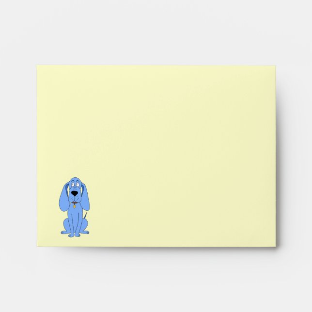 Blue Dog. Hound. Envelope (Front)