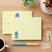 Blue Dog. Hound. Envelope (Desk)