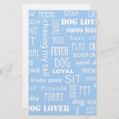 Blue Dog Lover Sayings (Front/Back)