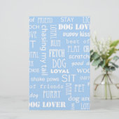 Blue Dog Lover Sayings (Standing Front)