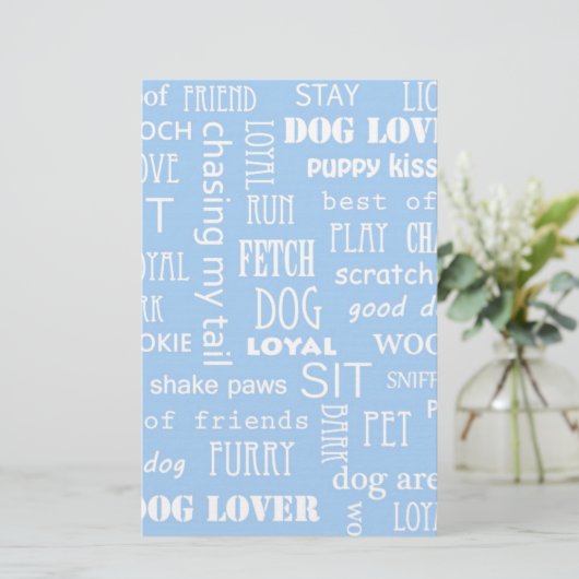 Blue Dog Lover Sayings (Standing Front)
