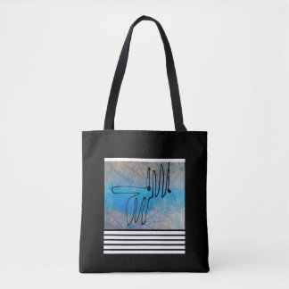 Blue Dog Tote Bag