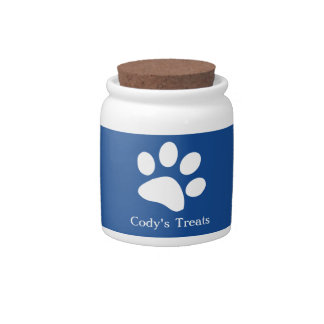 Blue  |  Dog Treat Jars