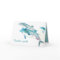 Blue Dolphin Art Funny Thank You Cards