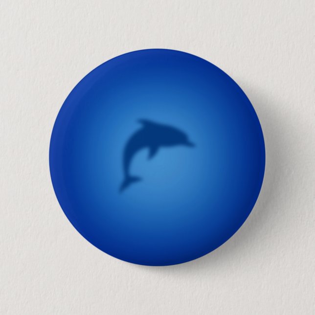 Blue dolphin button (Front)