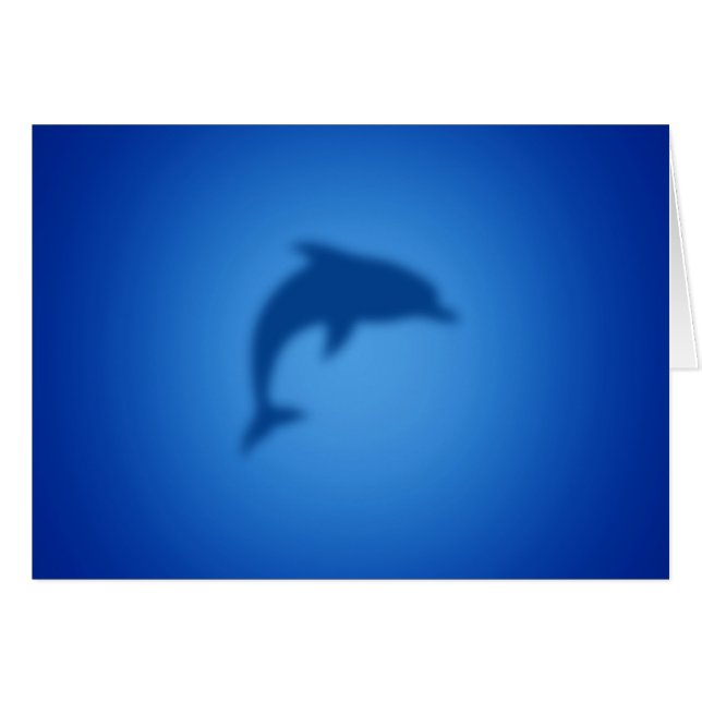 Blue dolphin cards (Front Horizontal)