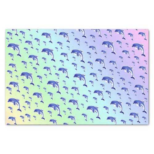 bluedolphin fish nature aquatic design tissue paper