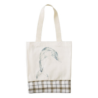 Blue Dolphin HEART Tote