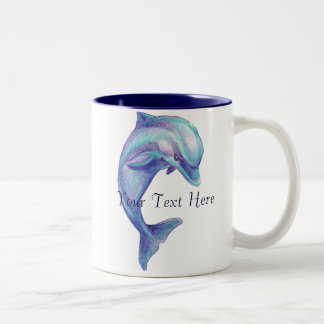 Blue Dolphin Mug