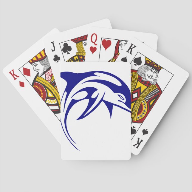 Blue Dolphin Poker Cards (Back)