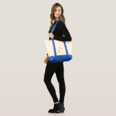 Blue Dolphin Tote Bag (Front (Model))