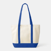 Blue Dolphin Tote Bag (Back)