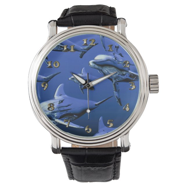 Blue Dolphin Watch (Front)