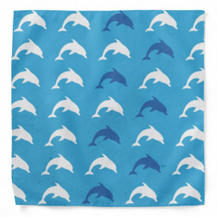 Blue dolphins bandana