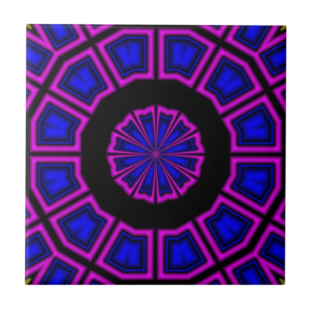 Blue Dome Ceiling Tile (Front)