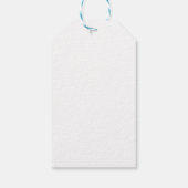 Blue Donut Baby Pop it When She Pops Gift Tags (Back)