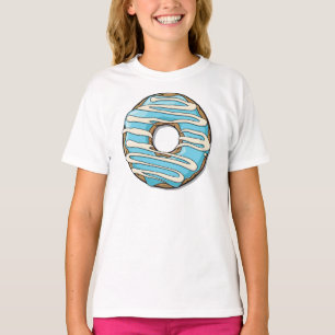 Blue Donut, Doughnut, Icing, Frosting, Glaze T-Shirt