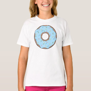 Blue Donut, Doughnut, Icing, Sprinkles, Frosting T-Shirt