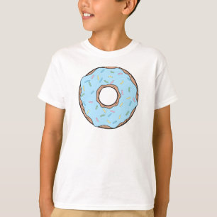 Blue Donut, Doughnut, Icing, Sprinkles, Frosting T-Shirt