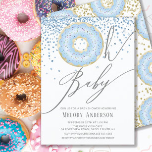 Donut Baby Shower Invitations & Invitation Templates