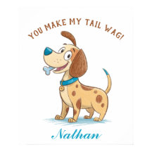 Blue Doodle Playful Pet, Floppy Eared Puppy Dog