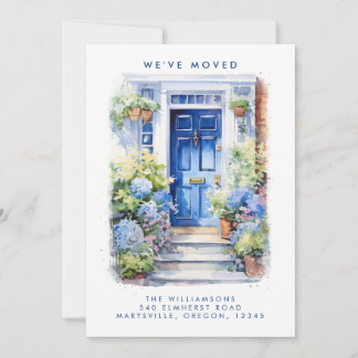 Blue Door Moving Announcement
