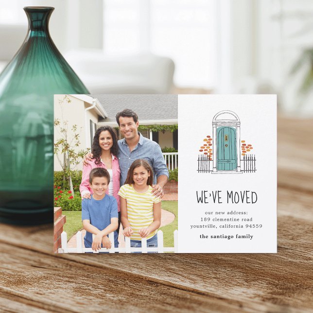 Blue Door | Photo Moving Announcement (Creator Uploaded)