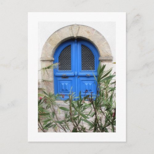 Blue Door Postcard