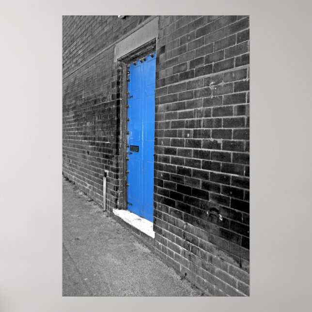 Blue Door Poster (Front)