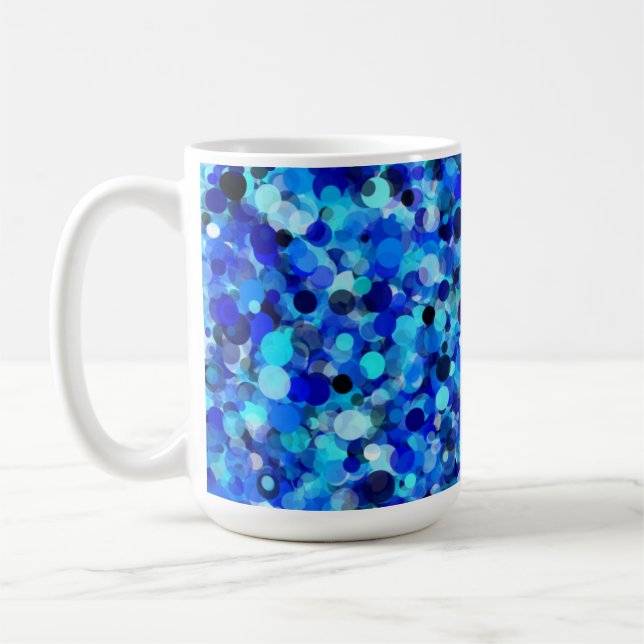 Blue Dot 15oz Mug (Left)