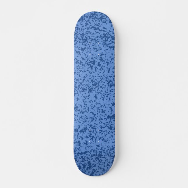 Blue Dot Chaos Skateboard (Front)