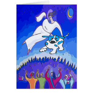 Blue Dot Dog, A Gift From Heaven Cards