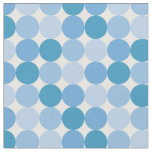 Blue Dot Pattern Fabric
